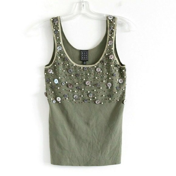 Due Per Due buttons embellished art to wear vintag - Picture 1 of 4
